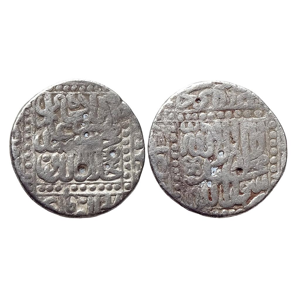 Mughal Akbar Dar ul-Khilafat Malpur Mint Silver Rupee