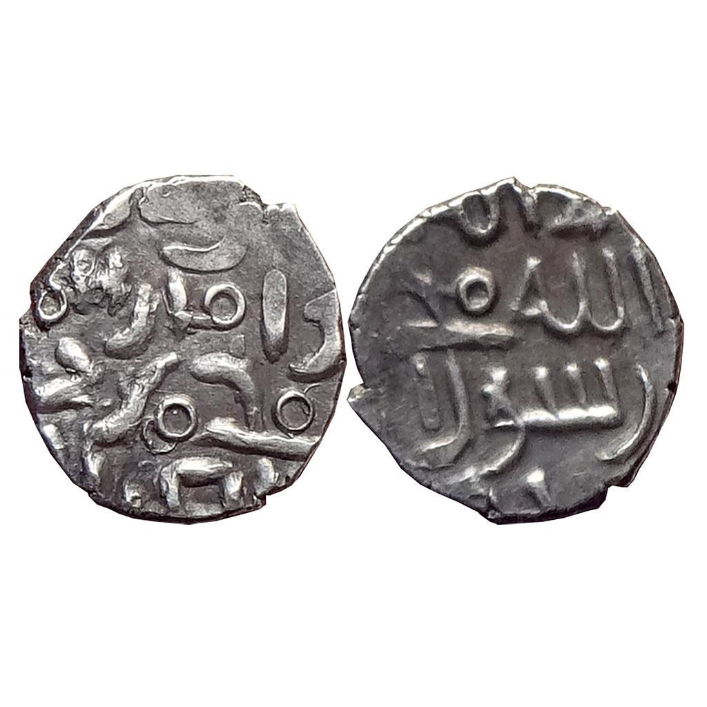 Ghaznavids Mahmud No Mint ND Silver Damma