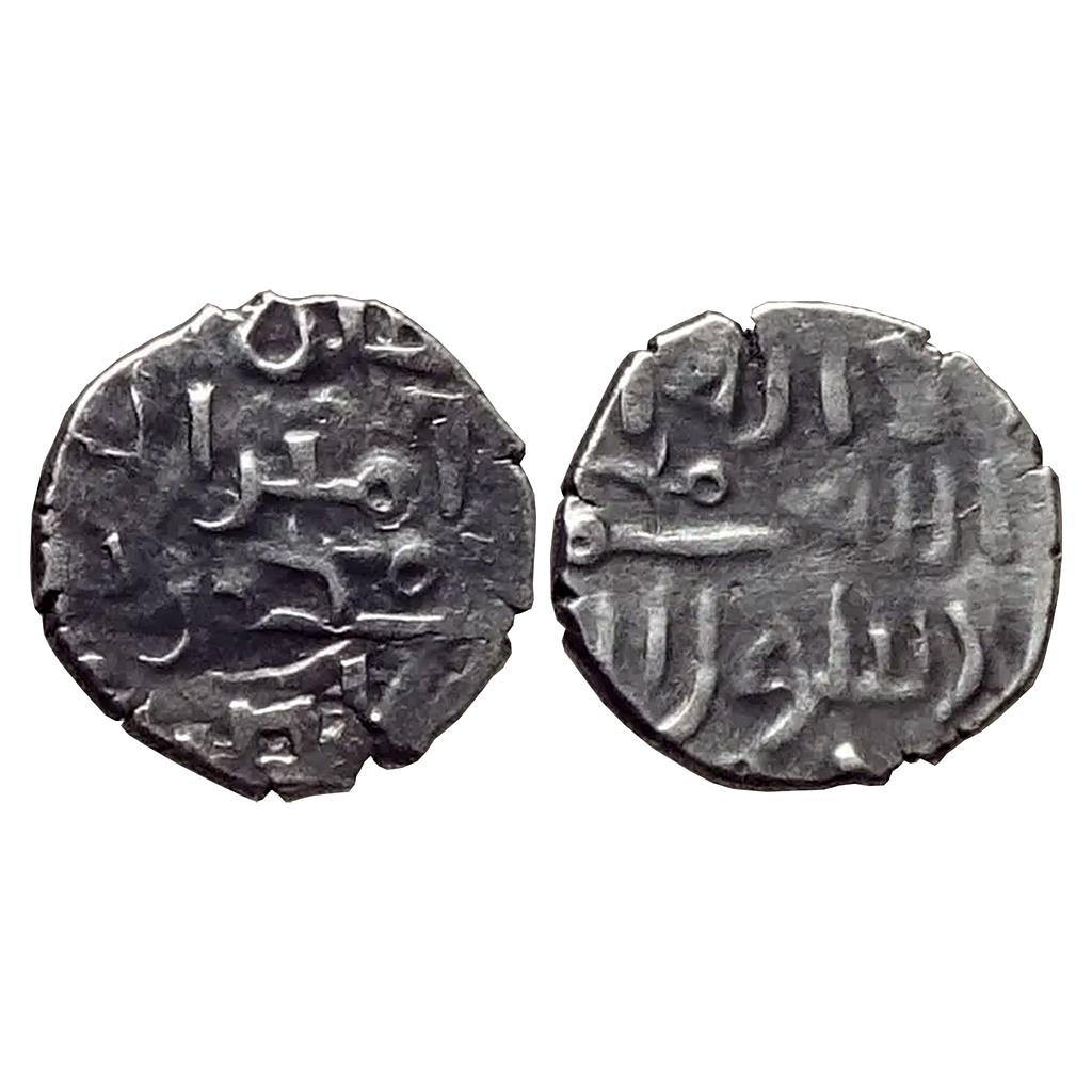 Ghaznavids Mahmud No Mint ND Silver Damma