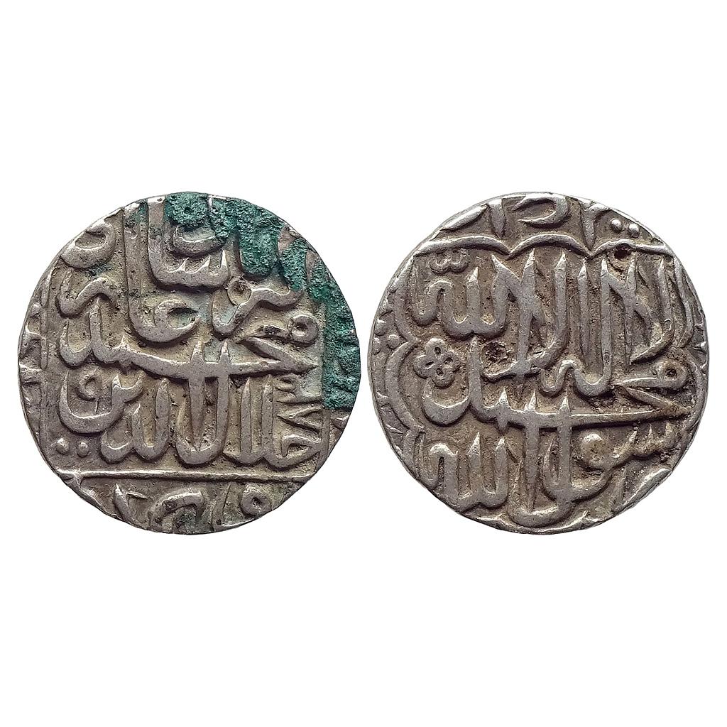 Mughal Akbar Dar-ul-Khilafat Agra Mint  Silver Rupee