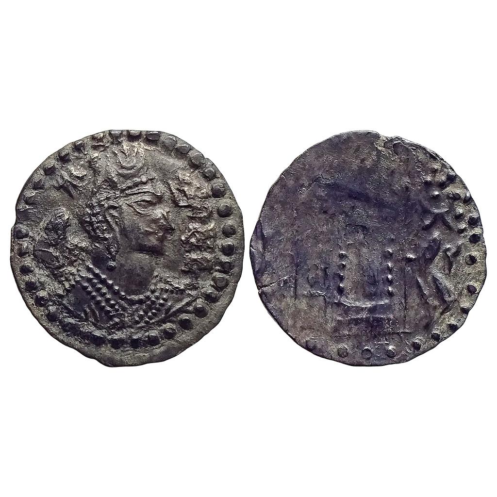 Ancient Kabul Region Nezak Huns Shri Shahi Copper Unit