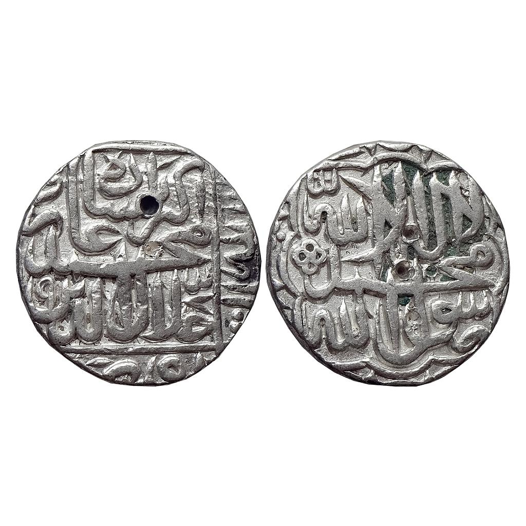 Mughal Akbar Dar-ul-Khilafat Agra Mint Silver Rupee