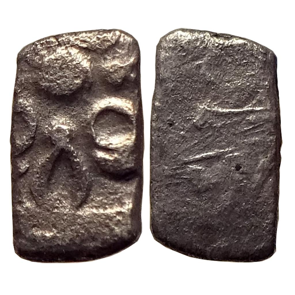 Ancient Punch Marked Coinage Avanti Mahajanapada Central India Silver Unit