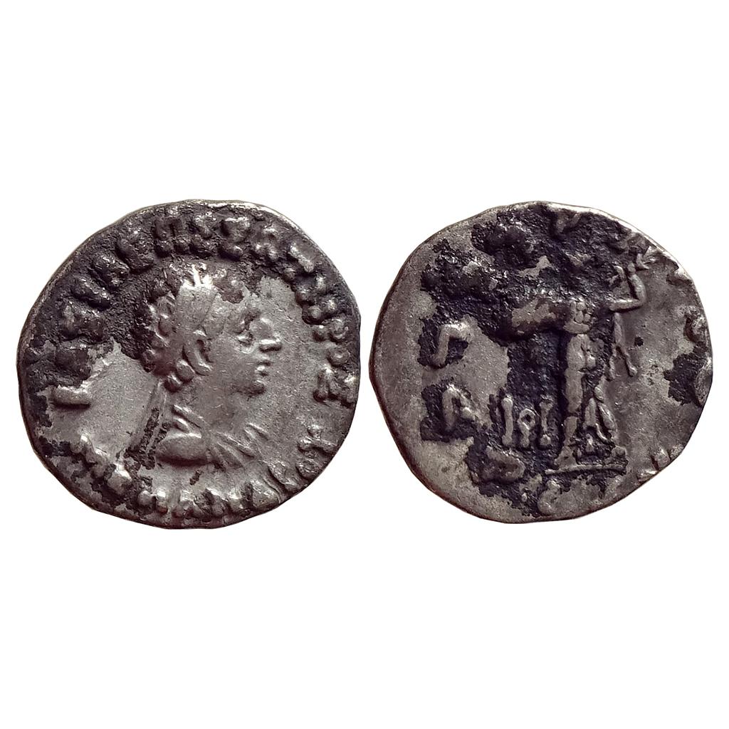 Ancient Indo-Greeks Menander I Silver Drachm