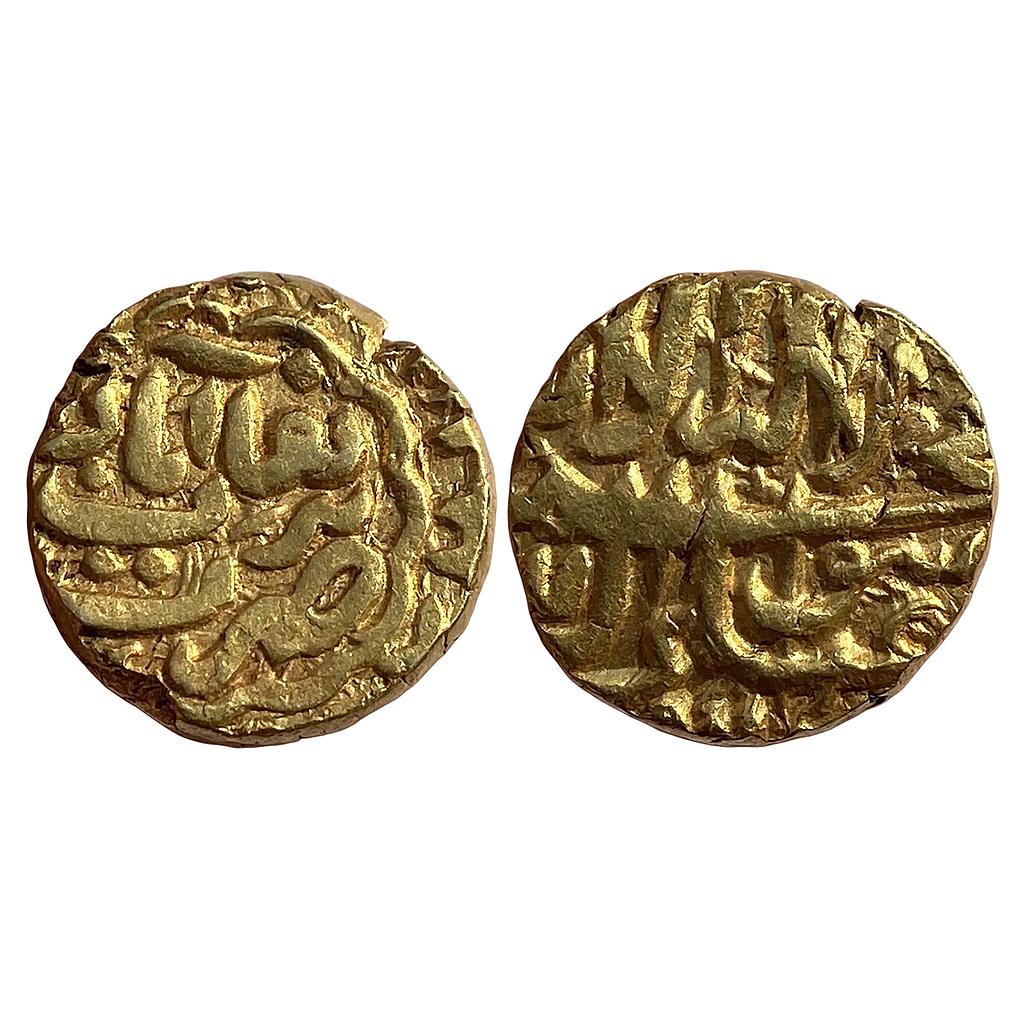 Nizam Shah Of Ahmadnagar Burhan Nizam Shah II Burhanabad Mint Gold Pagoda