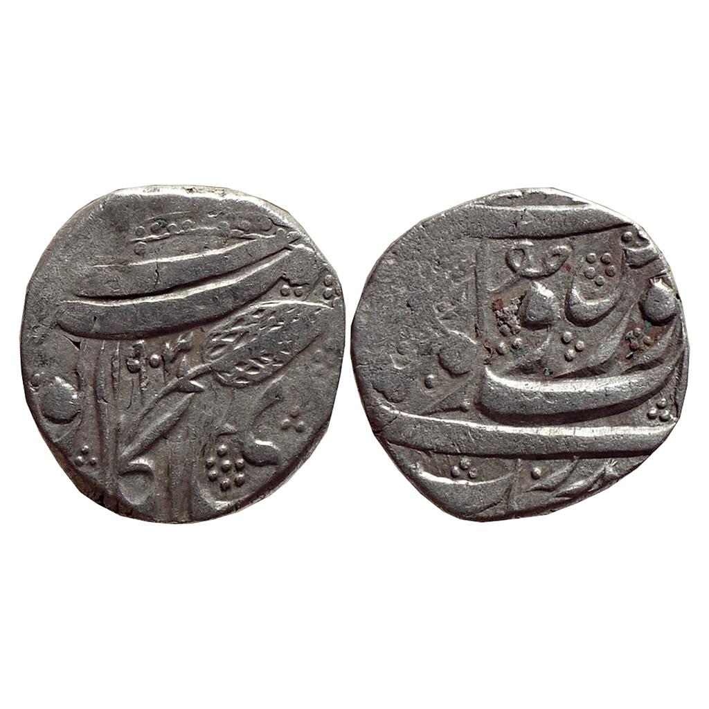 IK Sikh Empire Shaikh Imam ad din Amir al-mulk Bahadur as Governor VS 1903 Kashmir Mint Silver Rupee