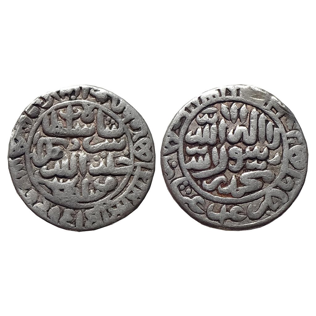 Delhi Sultan Sher Shah Mintless Agra-Gwalior type Suri Silver Rupee