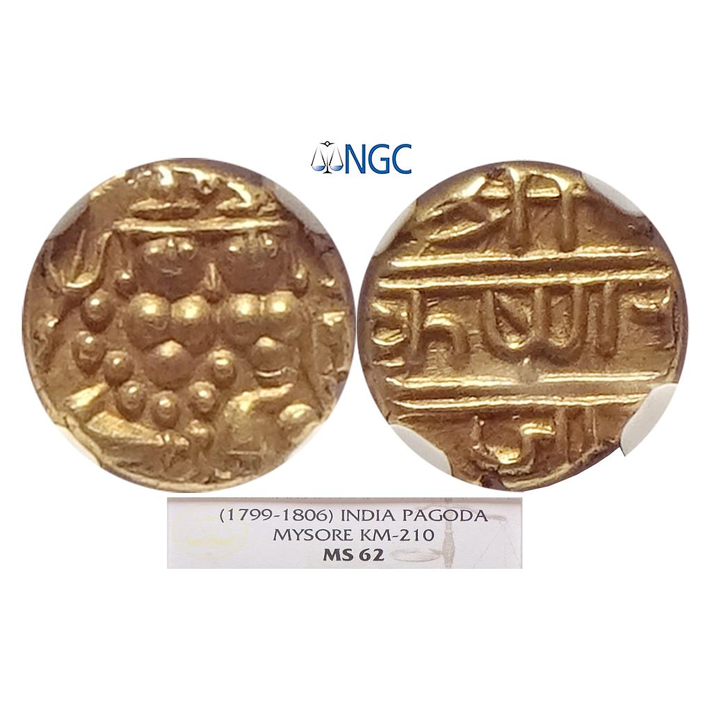 IPS Mysore Krishna Raja Wadiyar III Gold Pagoda