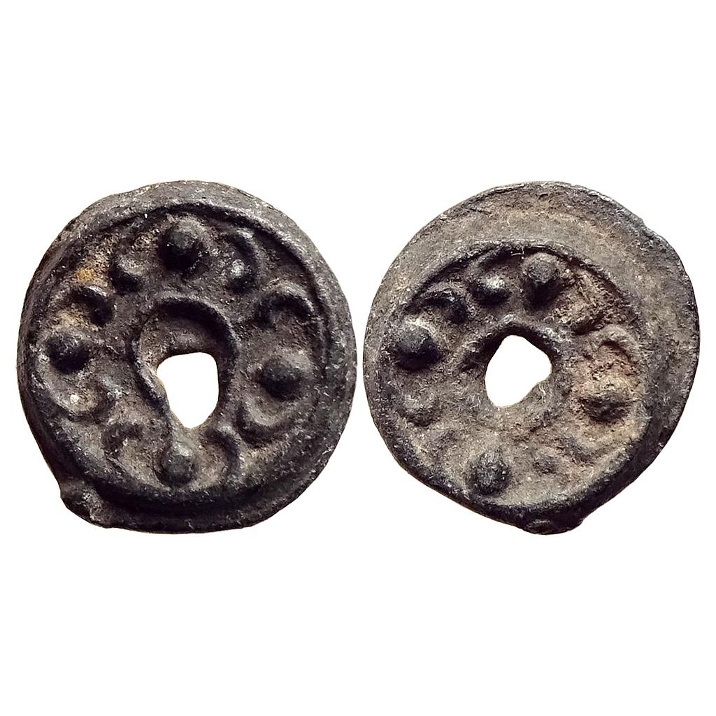 Kingdom of Angkor from Cambodia from the time of the Khmer Empire Lead-Tin Alloy Unit