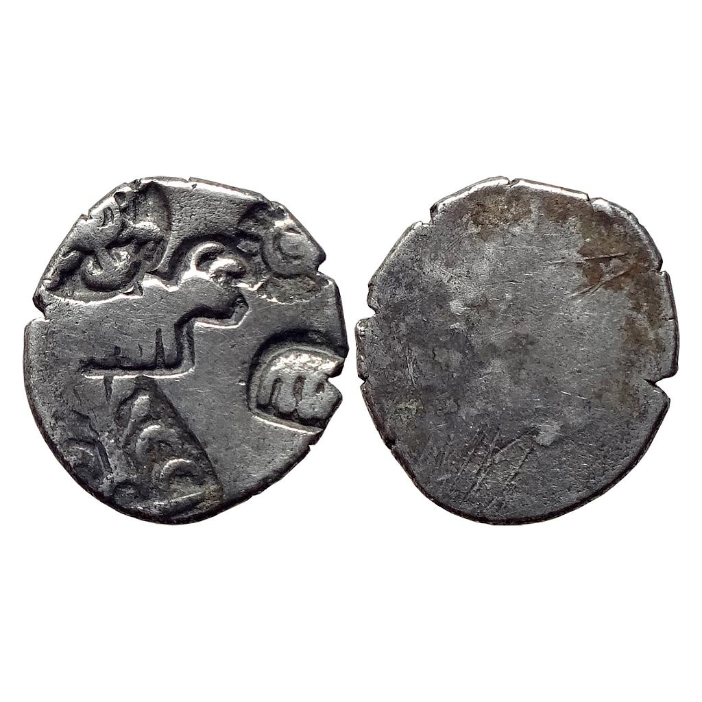 Ancient Punch Marked Coinage Nanda Empire Series IVd Type 442 Silver Karshapana