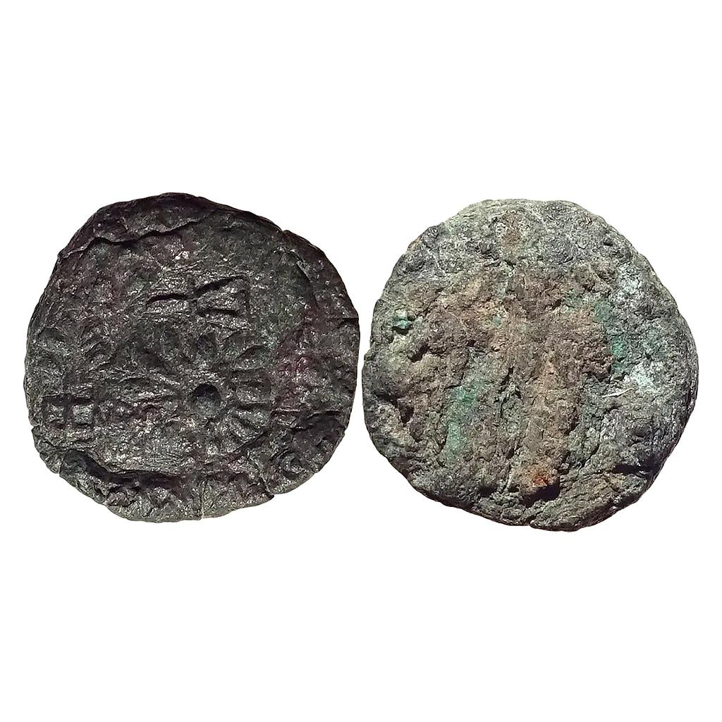 Ancient Post Mauryan Kampila/Kampilya Dakshina Panchala Region Cast Copper Unit