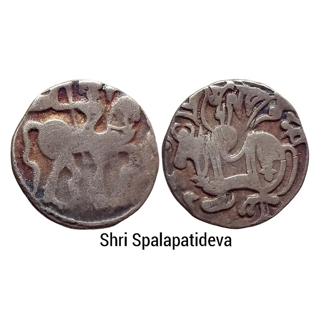 Hindu Medieval Hindu Shahi rulers of Oahind dynasty Shri Spalapatideva Silver Jital