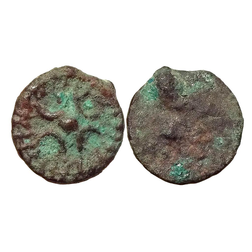 Ancient Panchala Pre-Kushana Early Anepigraphic Series Copper Unit