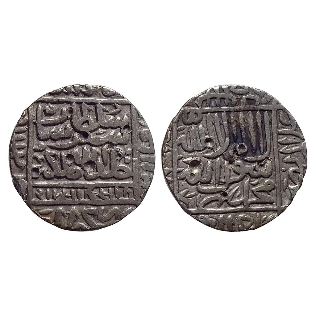 Delhi Sultan Sher Shah Suri Gwalior Mint Silver Rupee