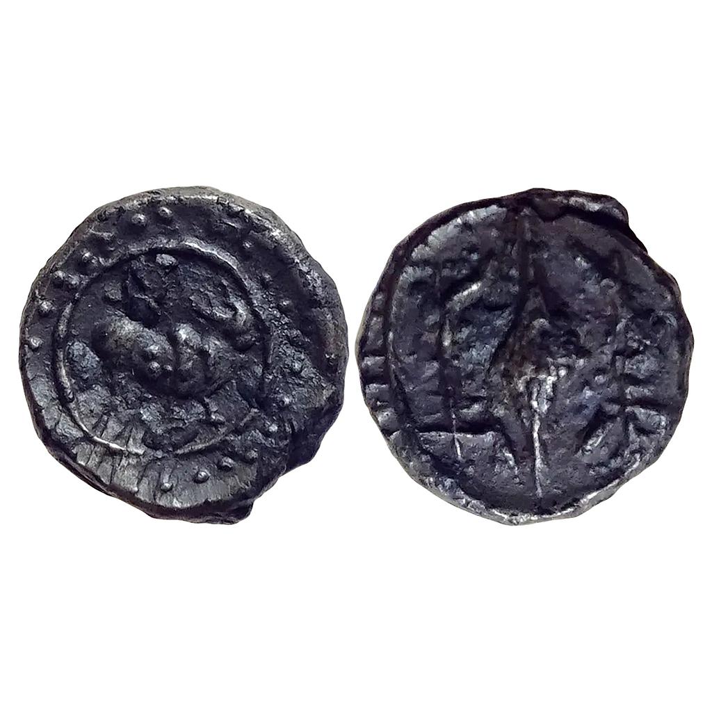 Ancient Vishnukundin Dynasty Copper Base Alloy Unit