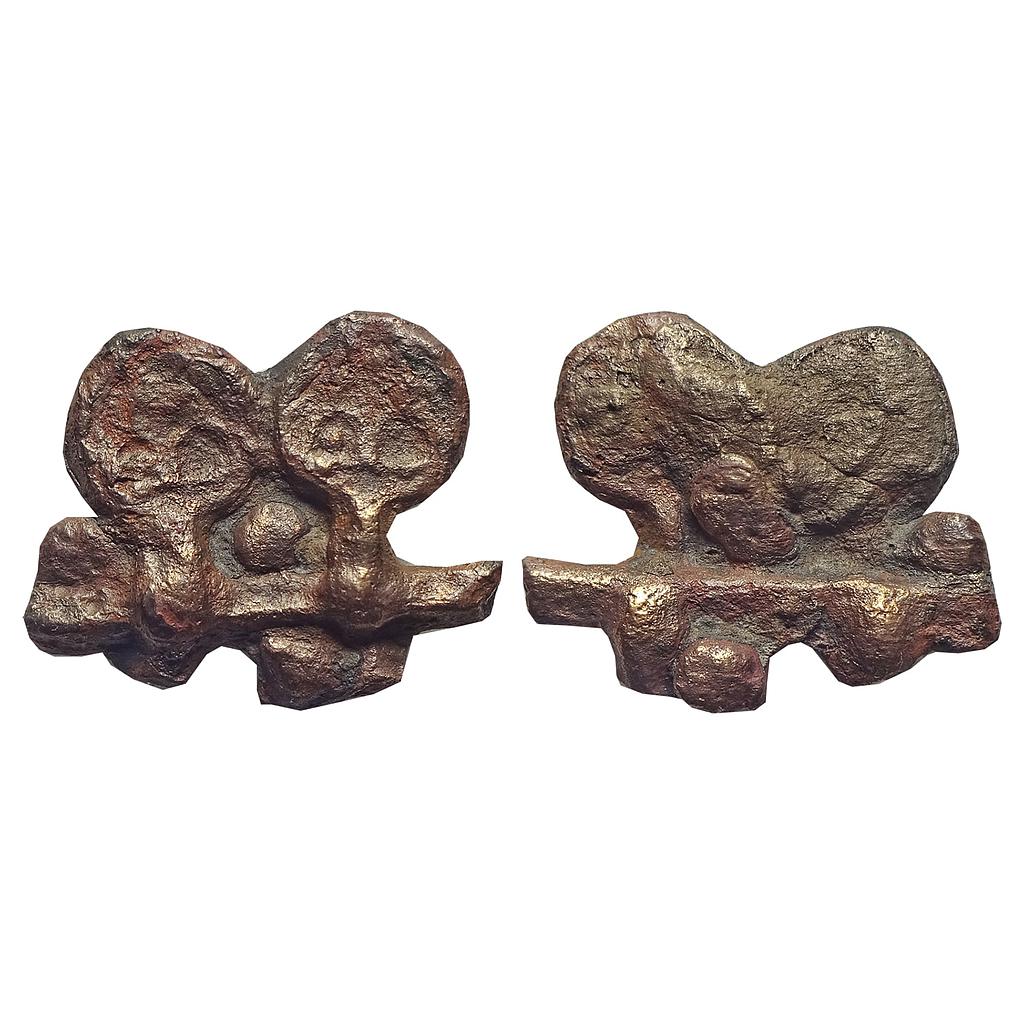 Ancient, Mauryan Period, Kaushambi Region, Cast Copper