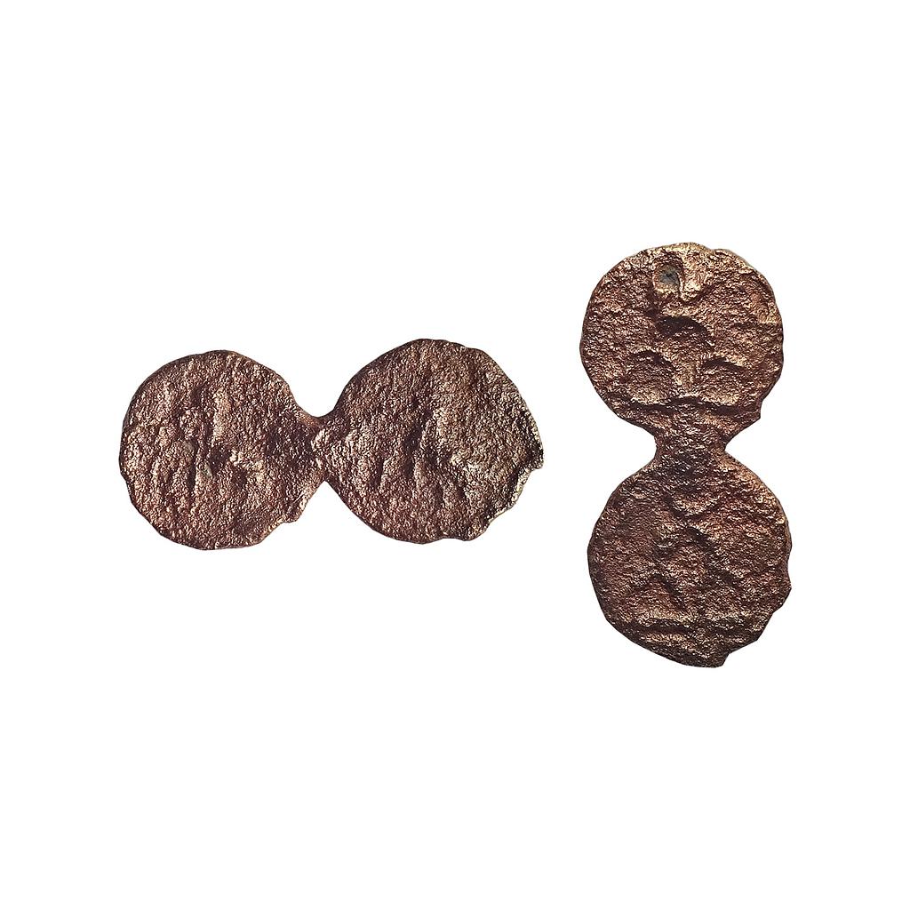 Ancient, Mauryan Period, Kaushambi Region, Cast Copper