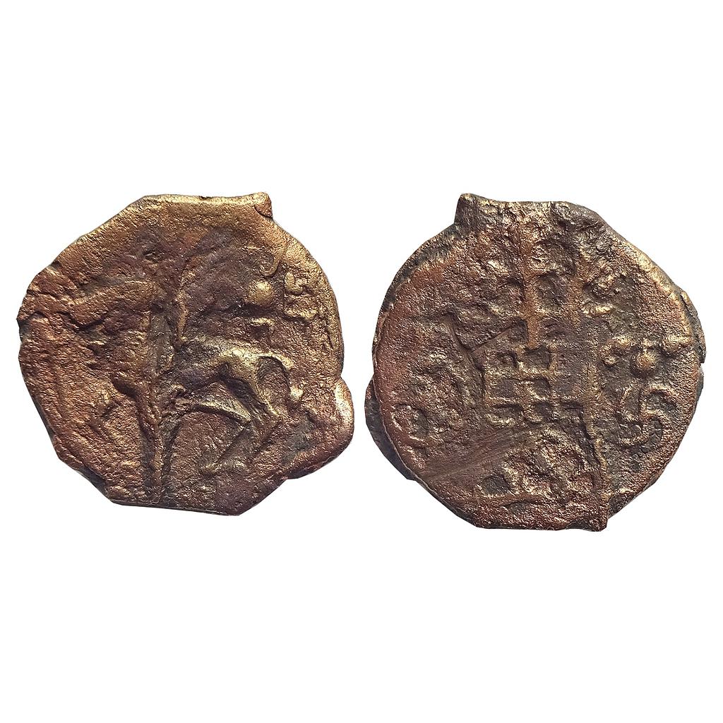Ancient, Post-Mauryan, Kaushambi Region, Cast Copper