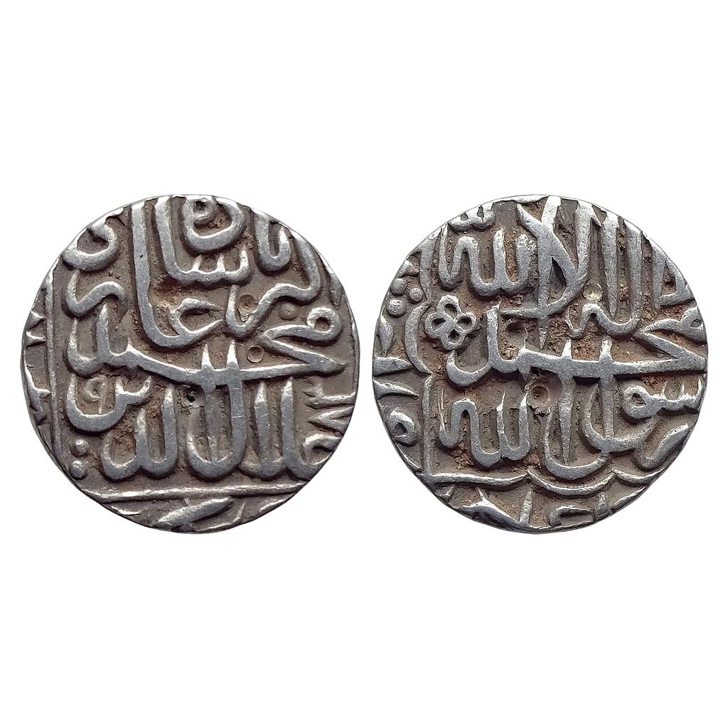 Mughal Akbar Dar-ul-Khilafat Agra Mint Silver Rupee