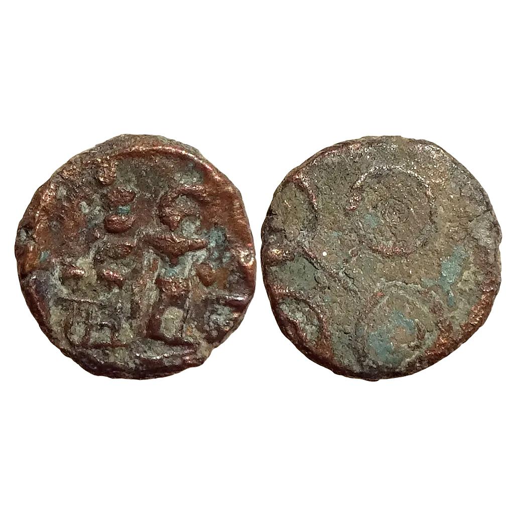 Ancient Ujjain Region Vaishnavite deity Copper Unit