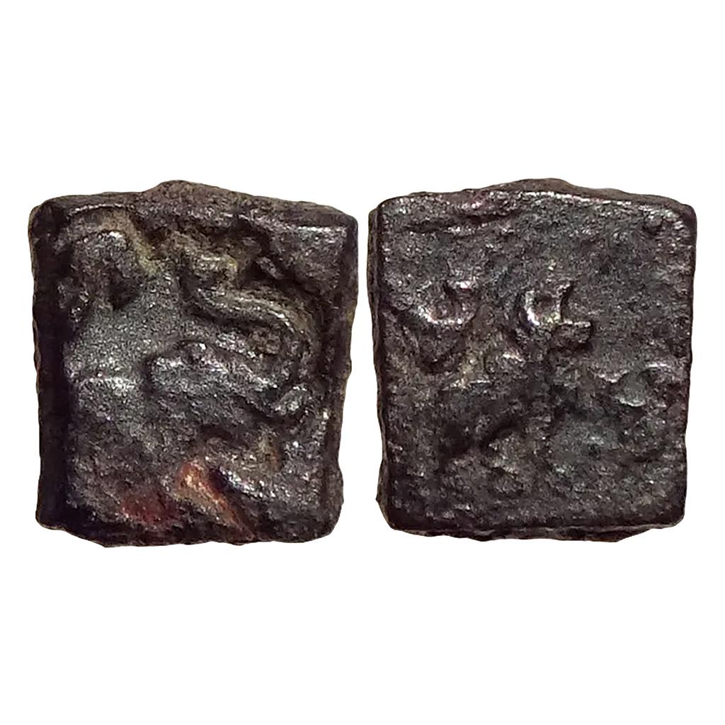 Ancient Eastern Vidarbha Bhadra and Mitra Dynasty Copper Unit