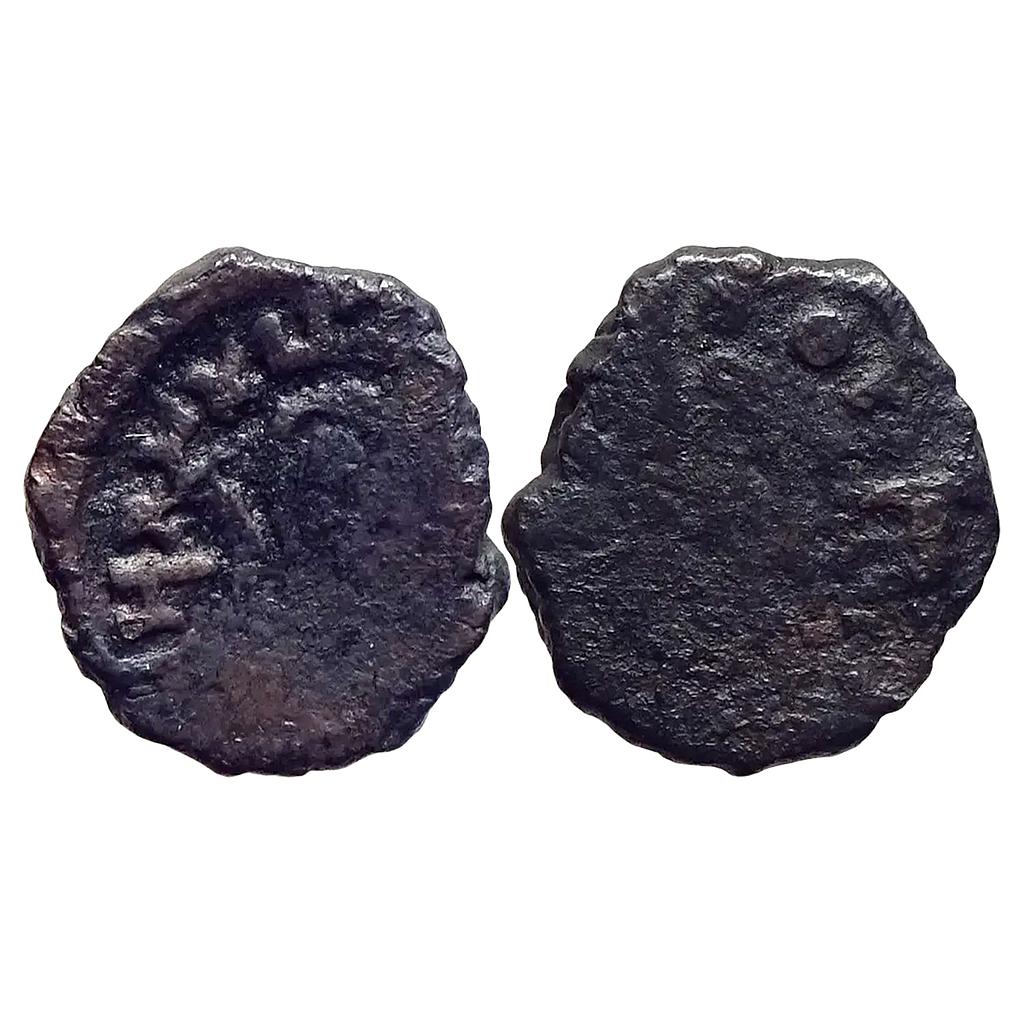 Ancient Mathura Region Mahakshatrapa Shodasa Copper Unit