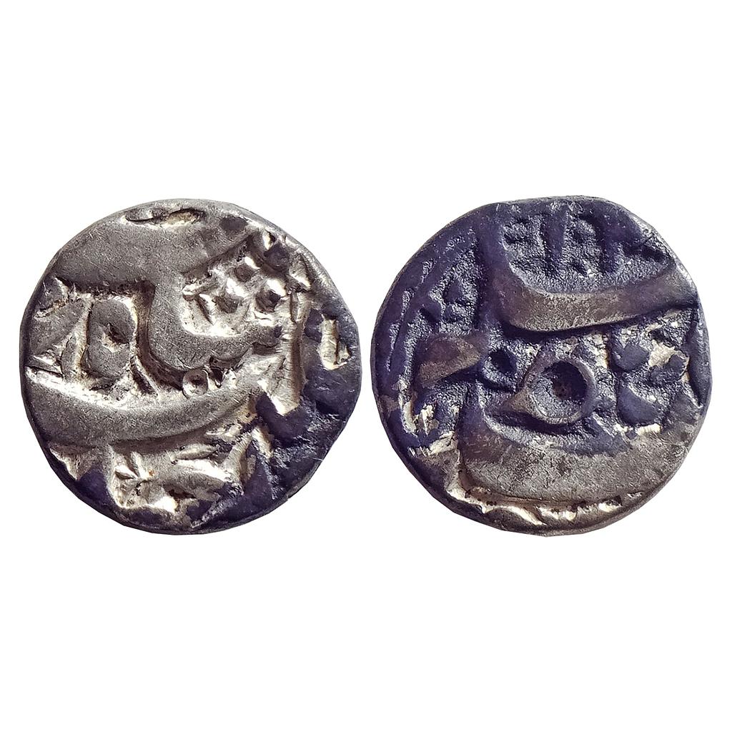 Mughal, Jahangir, Qandhar Mint, Silver "1/2 Rupee"