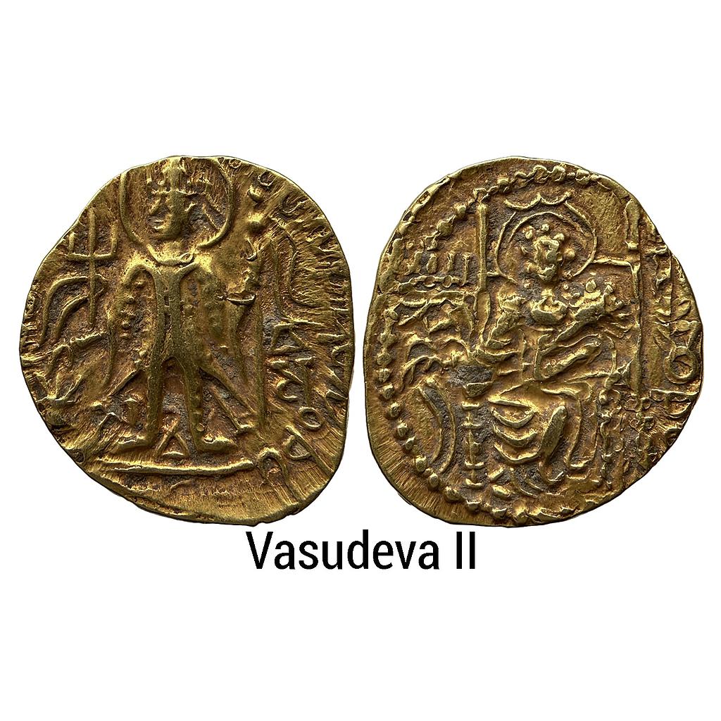 Ancient Kushanas Vasudeva II Gold Dinar