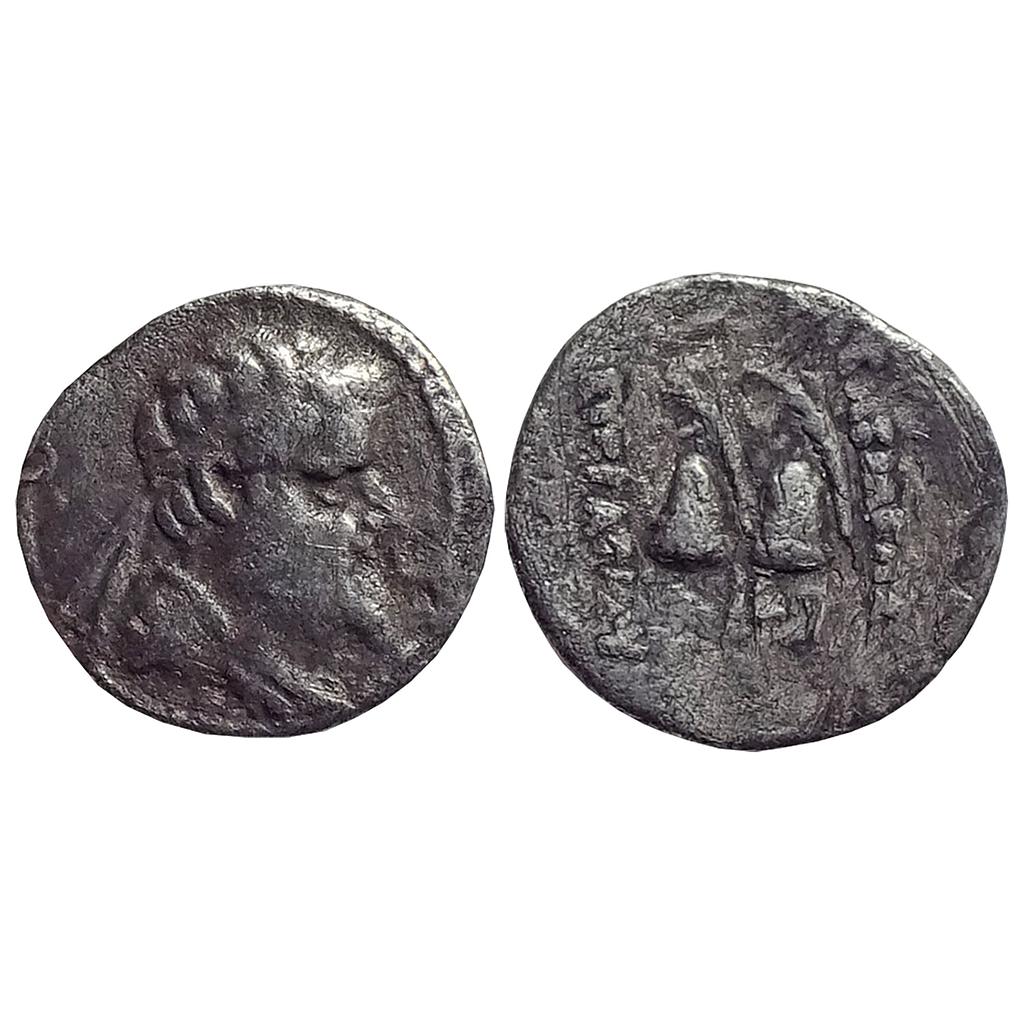 Indo-Greek, Baktria, Eukratides I, Silver Obol