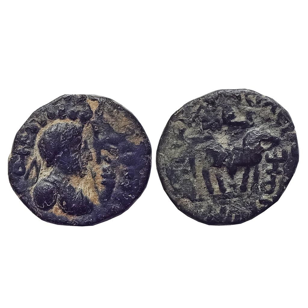 Ancient, Kushana, Soter Megas alias Wima Takto, Copper ¼ Drachma