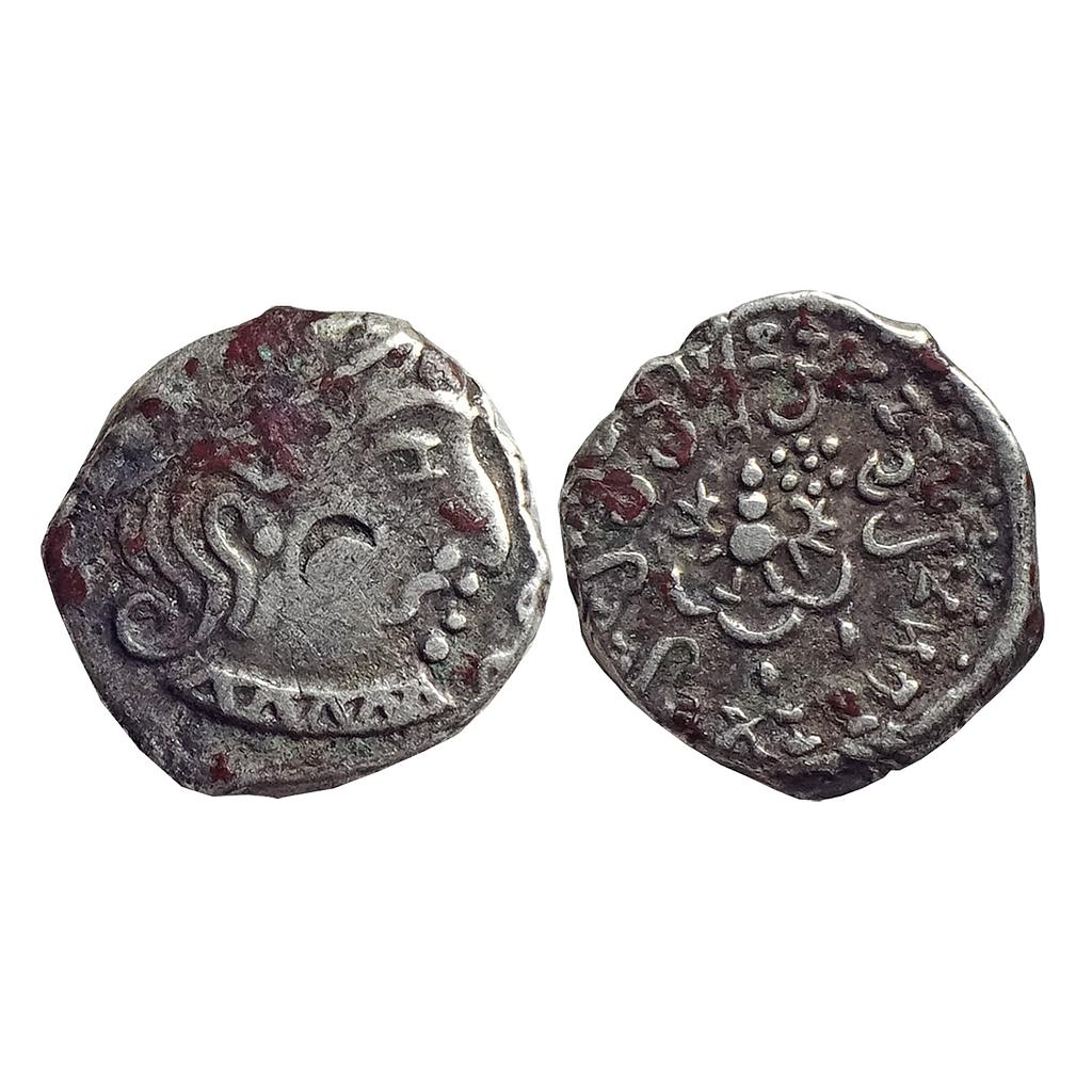 Ancient, Guptas, Chandragupta II, Silver Drachma