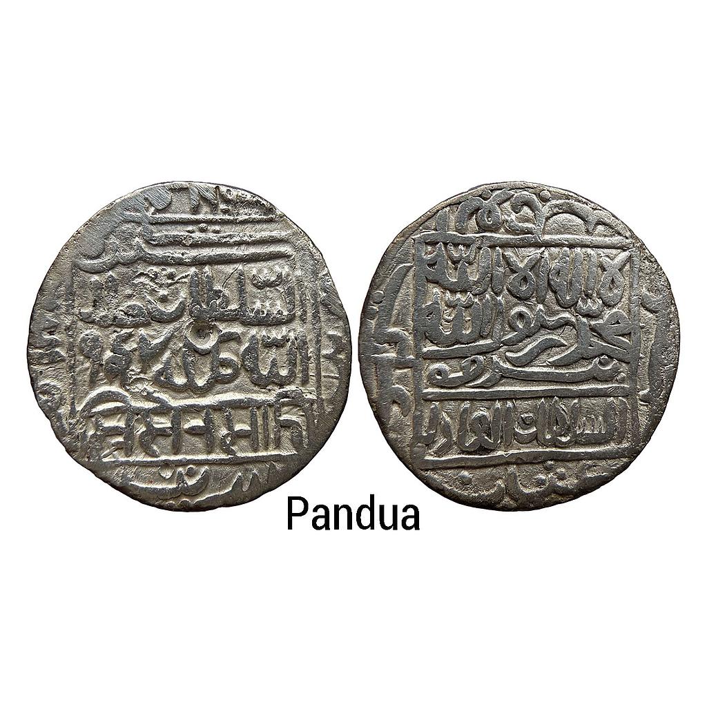 Delhi Sultan Sher Shah Suri Pandua Mint Silver Rupee