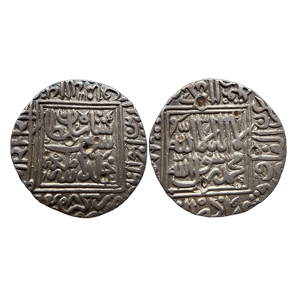 Delhi Sultan Sher Shah Suri Shergarh Jhelum Mint Silver Rupee