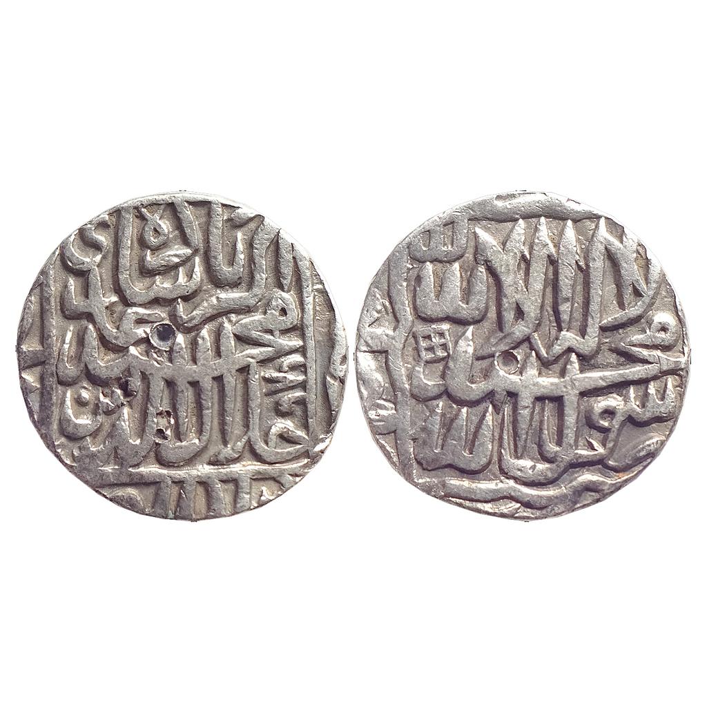 Mughal, Akbar, Dar ul-Fath Ujjain Mint?, Silver Rupee