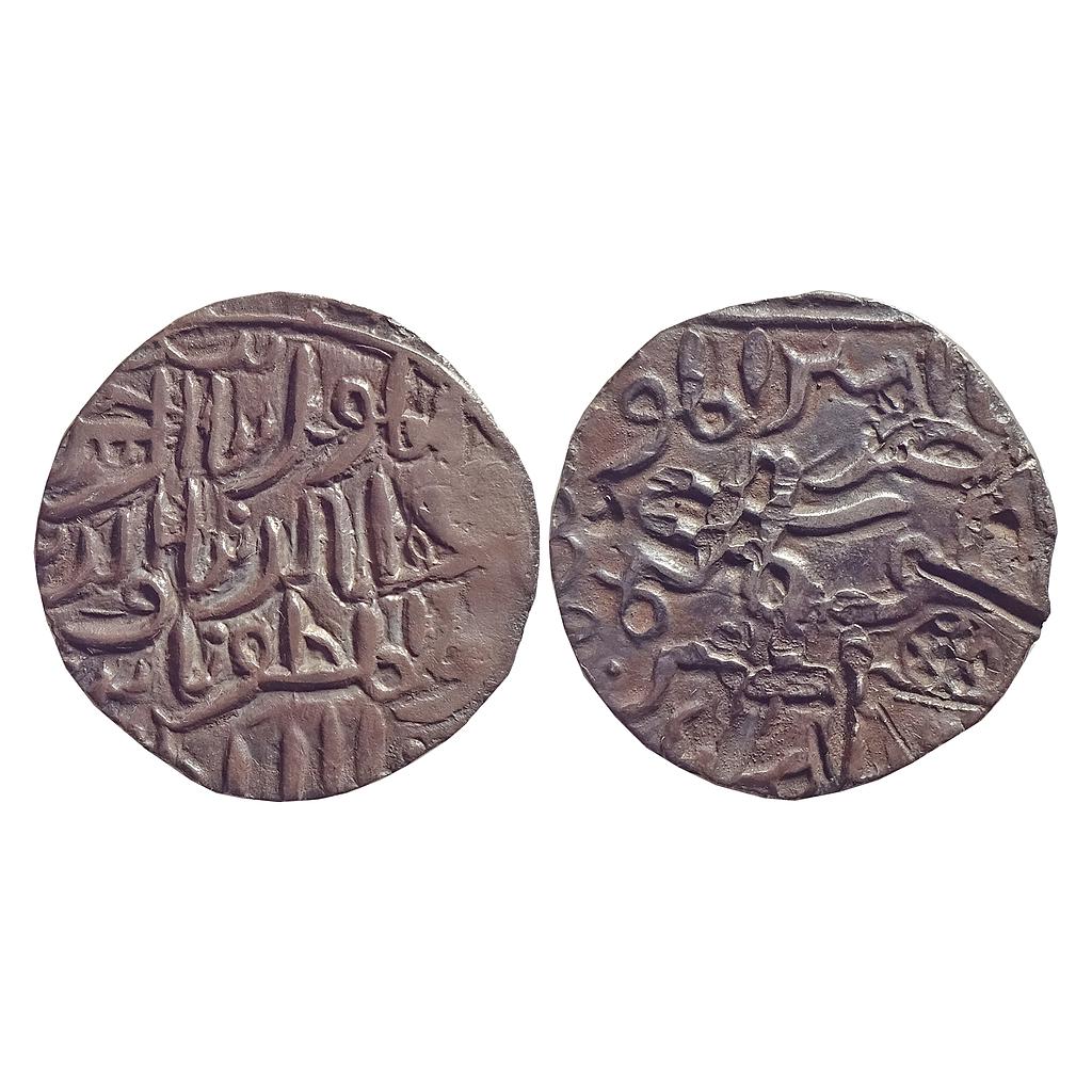 Bengal Sultan, Shahab Al-Din Bayazid Shah, mintless type, Silver Tanka
