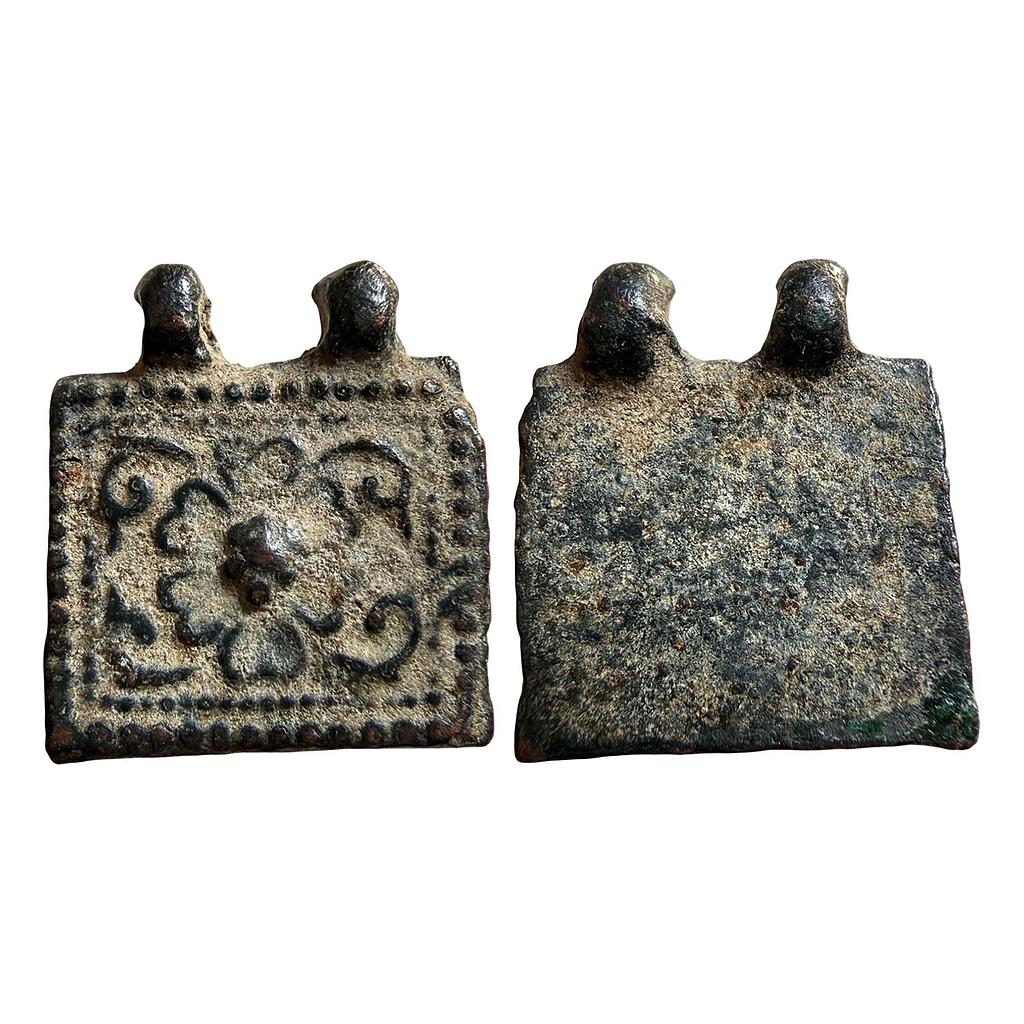 Ancient Rajgir Area Anonymous Issue Copper Square Unit