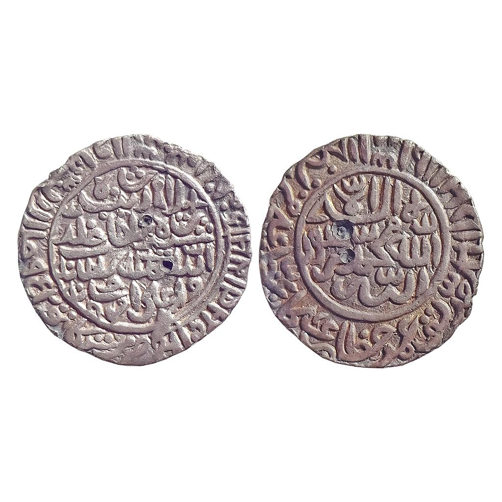Delhi Sultan, Islam Shah, Satgaon Mint, Silver Rupee