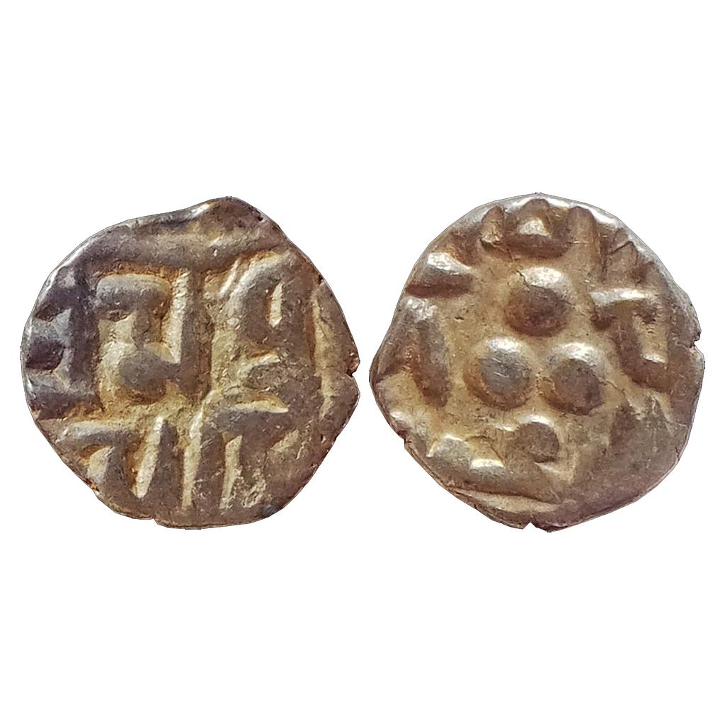 Samid Amirs of Multan, Amir Muhammad-IV, Silver Bilingual Damma (Qanhari Dirham)