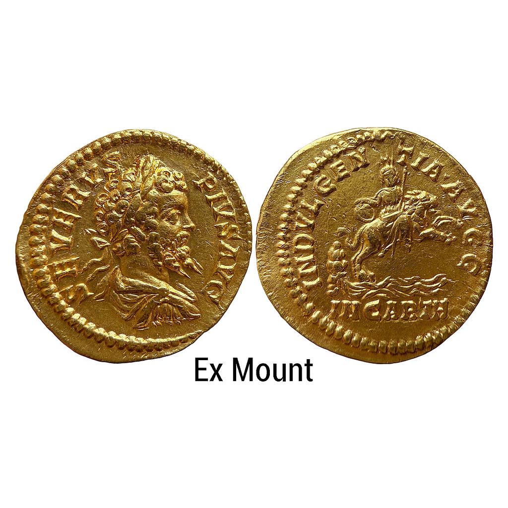 Ancient World Roman Empire Septimius Severus Ex-Mount Gold Aureus