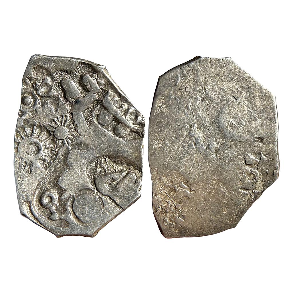 Ancient Punch Marked Coinage Magadha Mahajanapada Series 1 Silver Karshapana