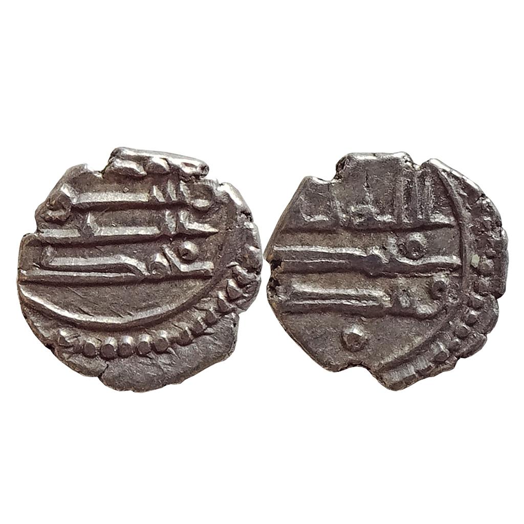 Habbarids of Sind, Amir Muhammad-I, Silver Damma (Qanhari Dirham)