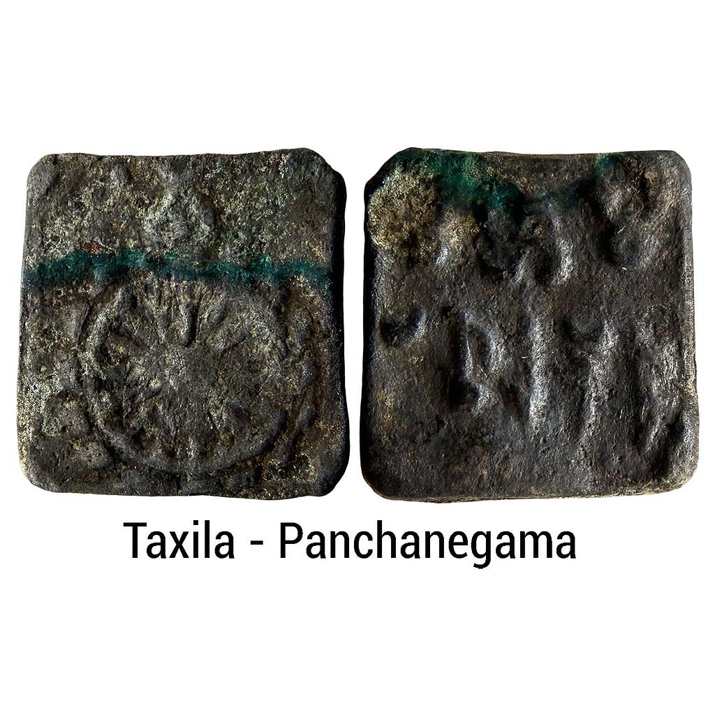 Ancient Taxila Panchanegama Guild Issue Copper Unit