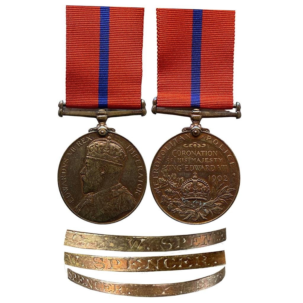 Great Britain Coronation Police 1902 AD Bronze Medal