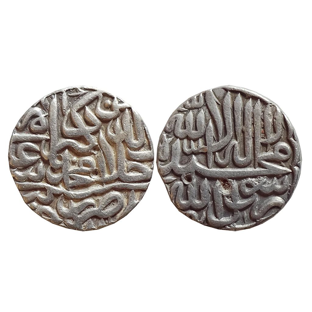 Mughal, Akbar, Jaunpur Mint, Kalima Type, Silver Rupee