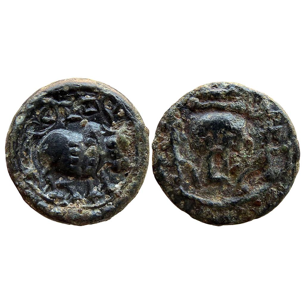 Ancient Vishnukundin Fabric Series Copper Alloy Unit