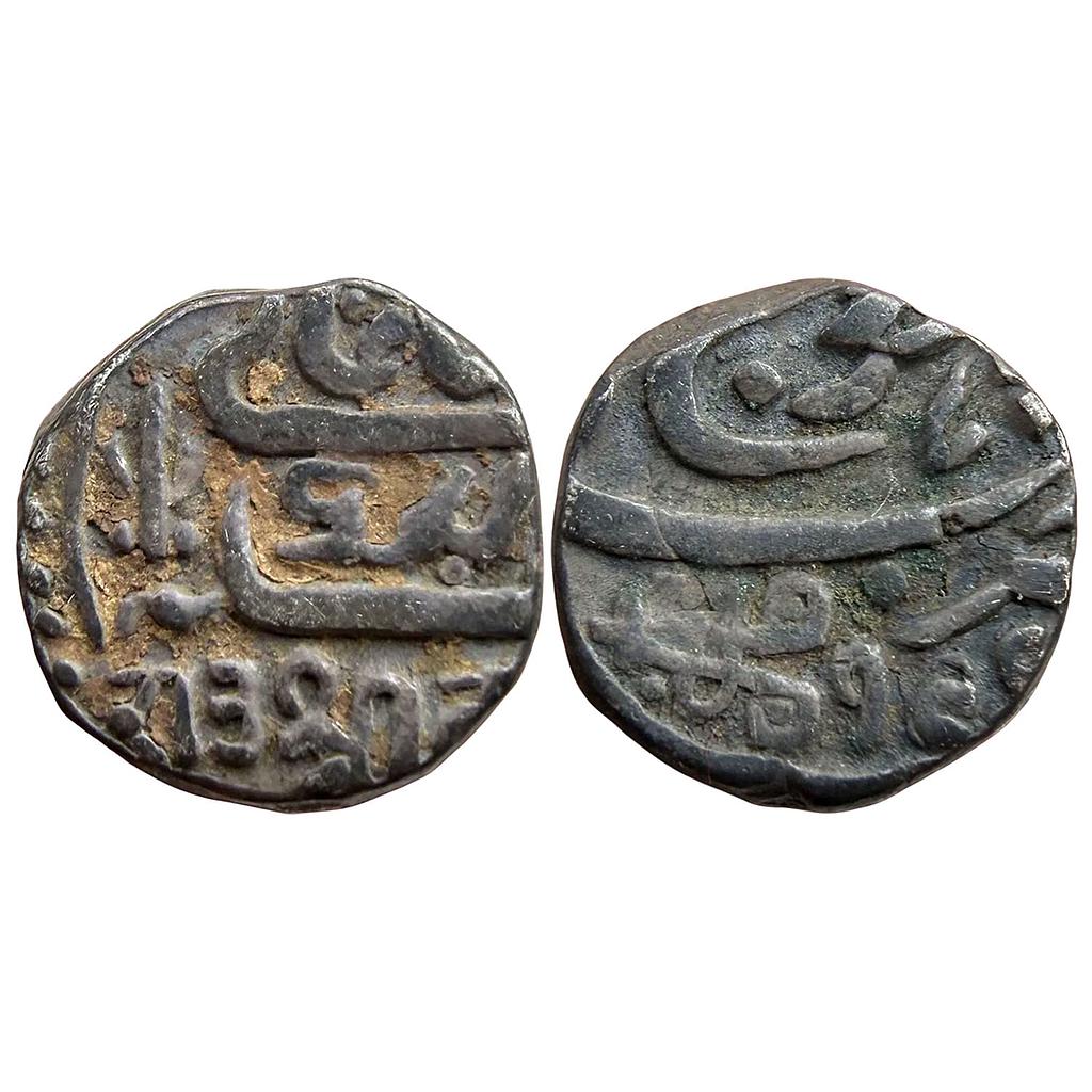 IPS Kutch State Deshalji II Bhujnagar Mint Silver 1/2 Kori