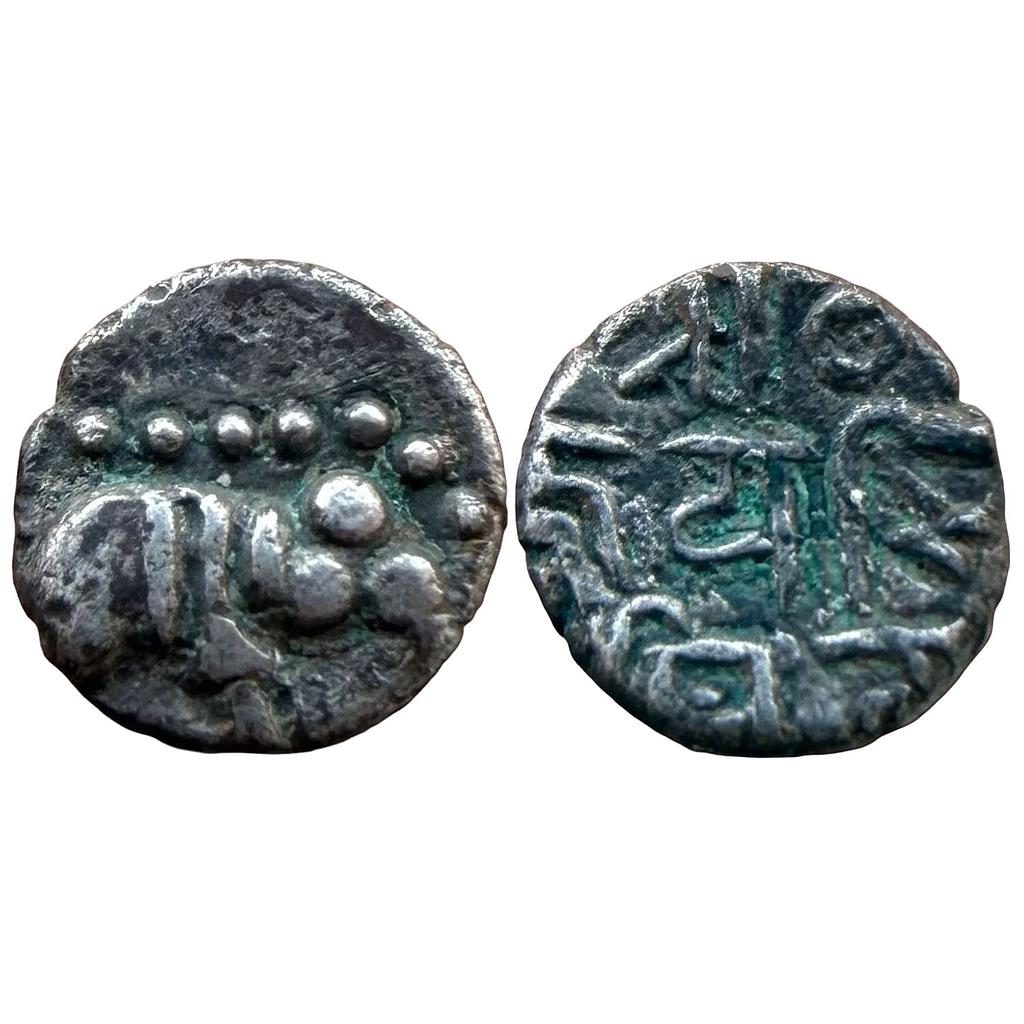 Hindu Medieval Chalukyas of Gujarat Siddharaja Jayasimha Billon Dramma