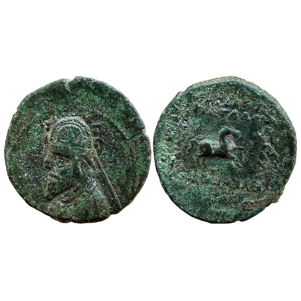 Ancient World Parthian Kingdom Mithradates II Bronze Unit