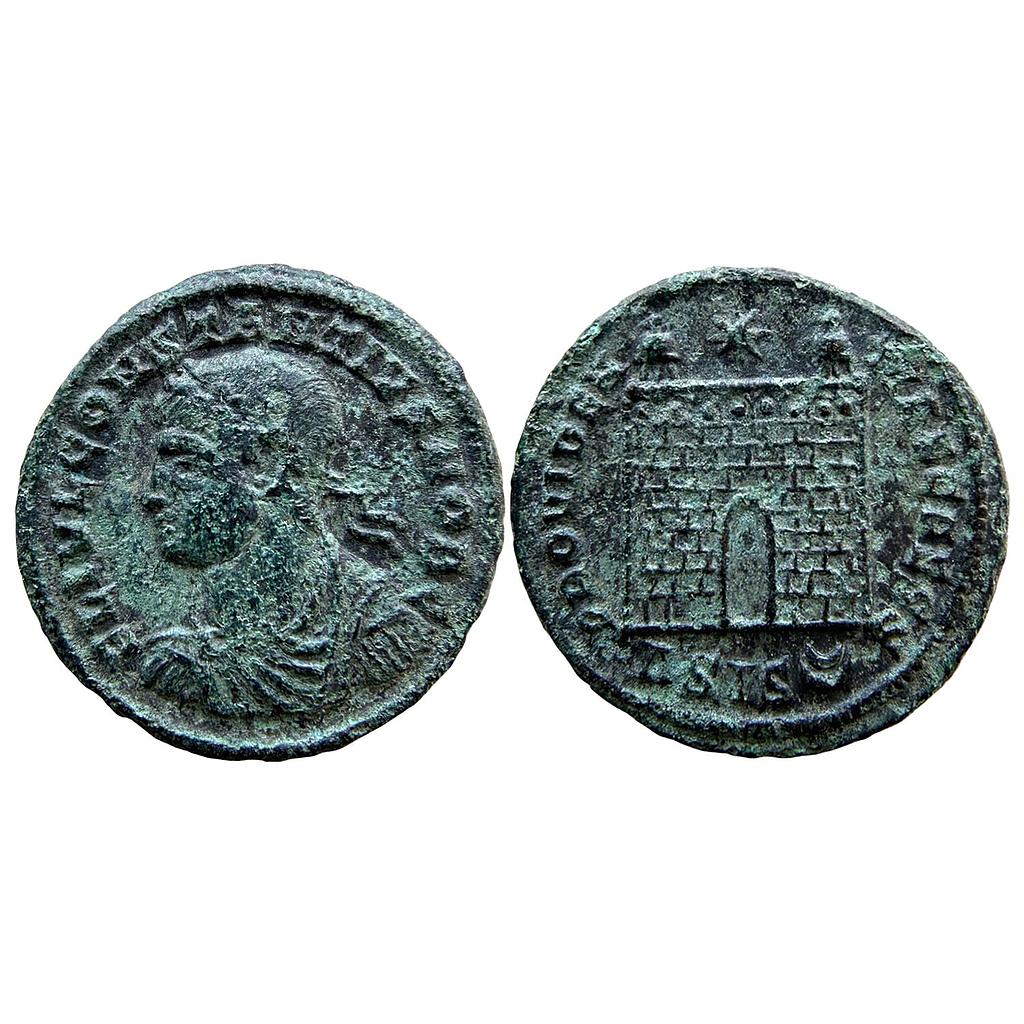 Ancient World Roman Empire Constantinus II Siscia Mint Bronze Follis