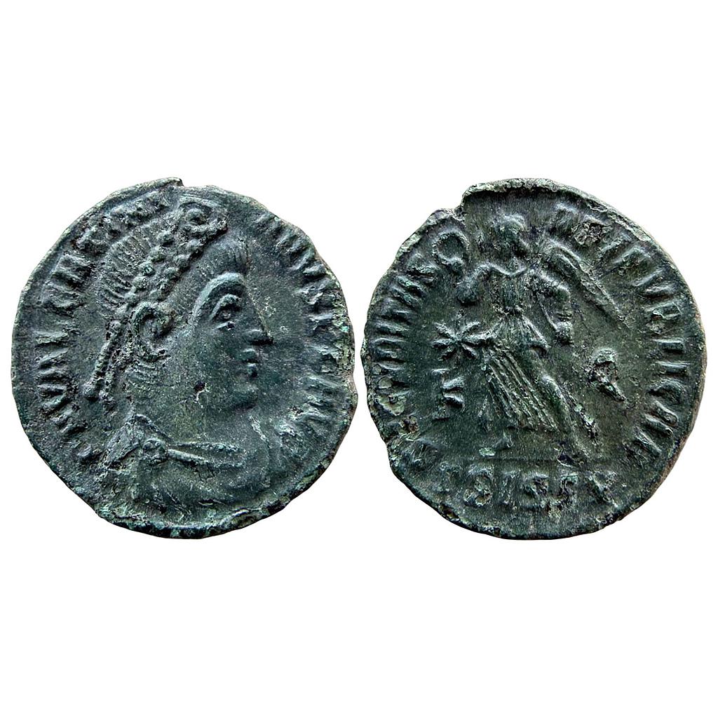 Ancient World Roman Empire Valentinian I Siscia Mint Bronze Follis